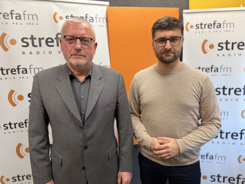 Jacek Marusiński - Dyrektor ZDiUM i Adam Bak - Inżynier Miasta